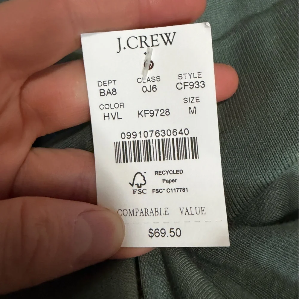 J crew heather vintage laurel